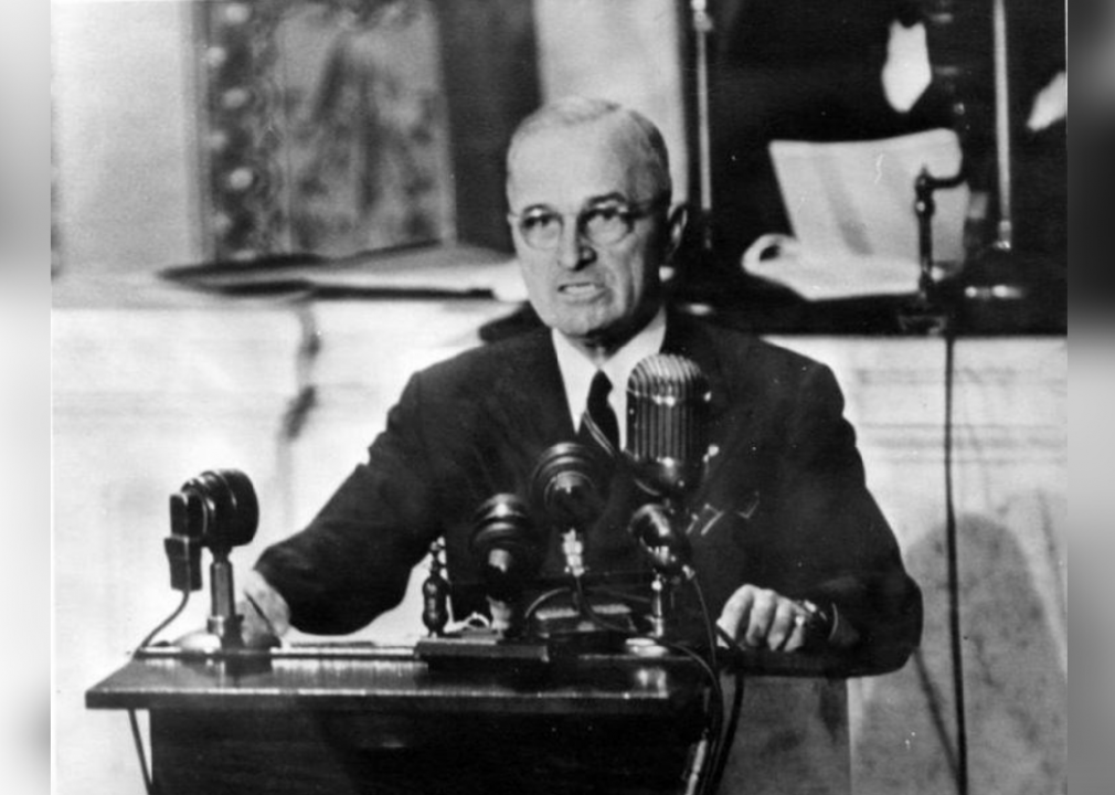 1947: Air Force, National Security Council founded, Cold War erupts